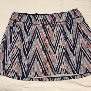 Smart wool Stylish Chevron Patterned lightweight summer Skirt size m